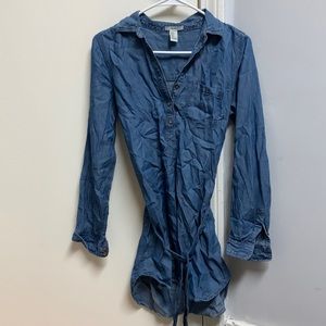 Denim shirt tunic Forever 21 size S